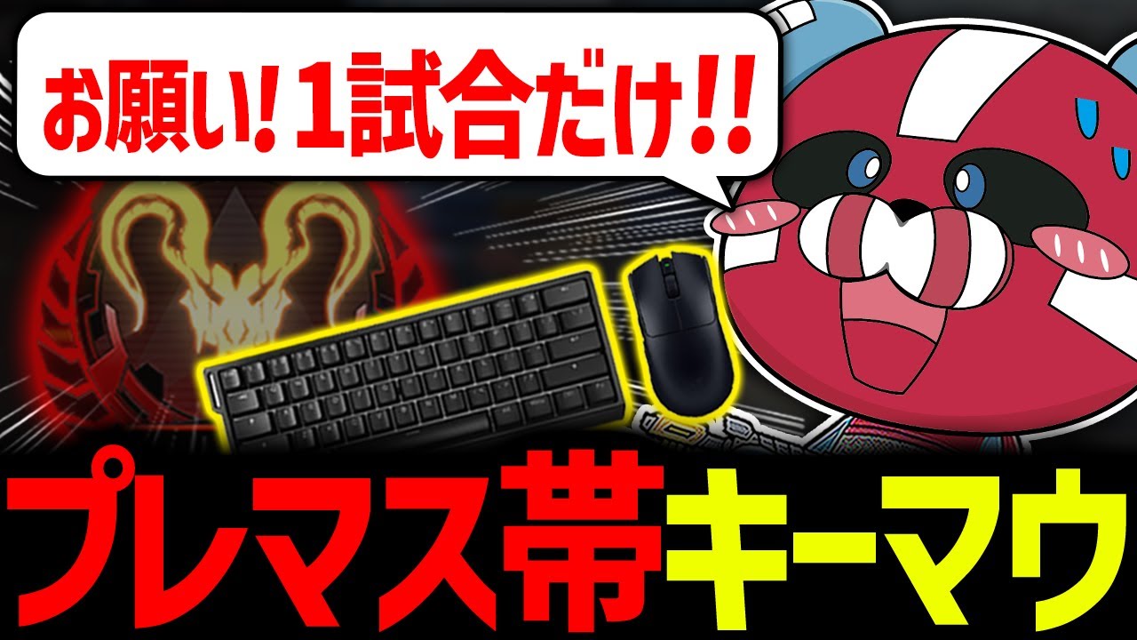 プレマス帯でキーマウを使うCHEEKY × satuki【CHEEKY切り抜き】