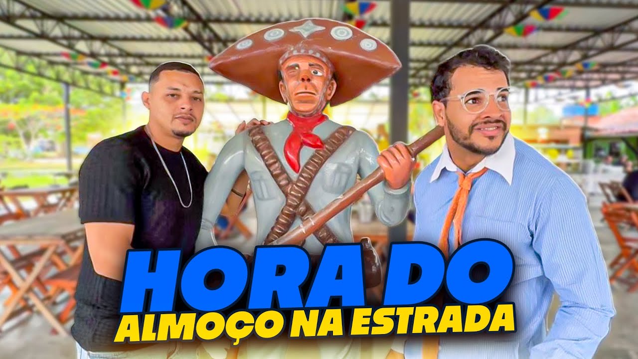 O MUDINHO E DIDINHO PARANDO PRA ALMOÇAR NA VIAGEM | MUDINHO PEDREIRO 