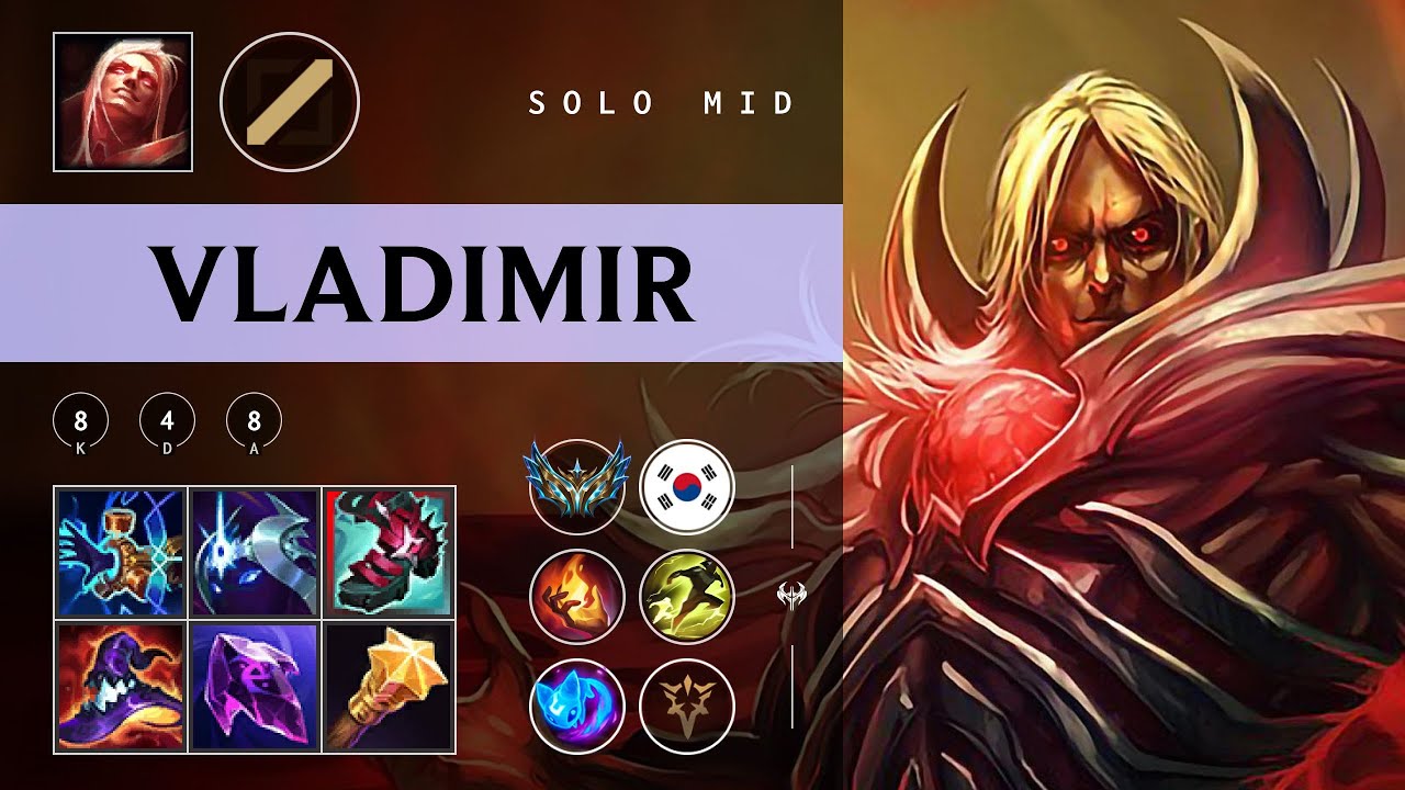 Vladimir Mid vs Aurora - KR Challenger Patch 25.24