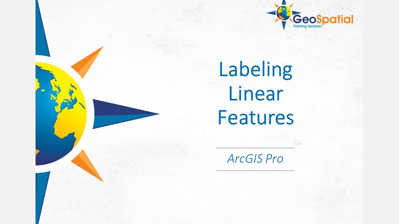Labeling Linear Features (ArcGIS Pro)