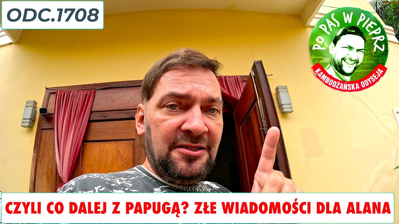Czyli co dalej z Papugą? Złe wiadomości dla Alana. Odc.1708