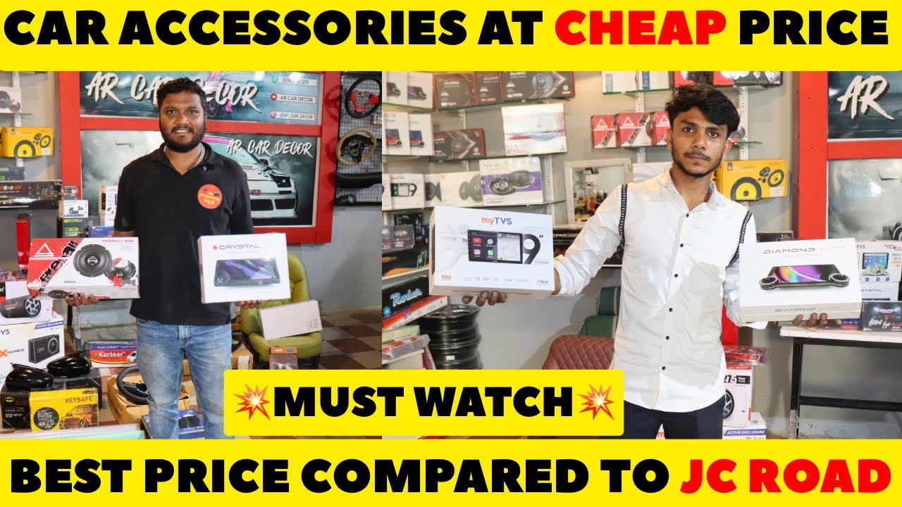 Best price compared to JC Road|Best car accessories shop in Bangalore|5 star rating|car seat💥✅