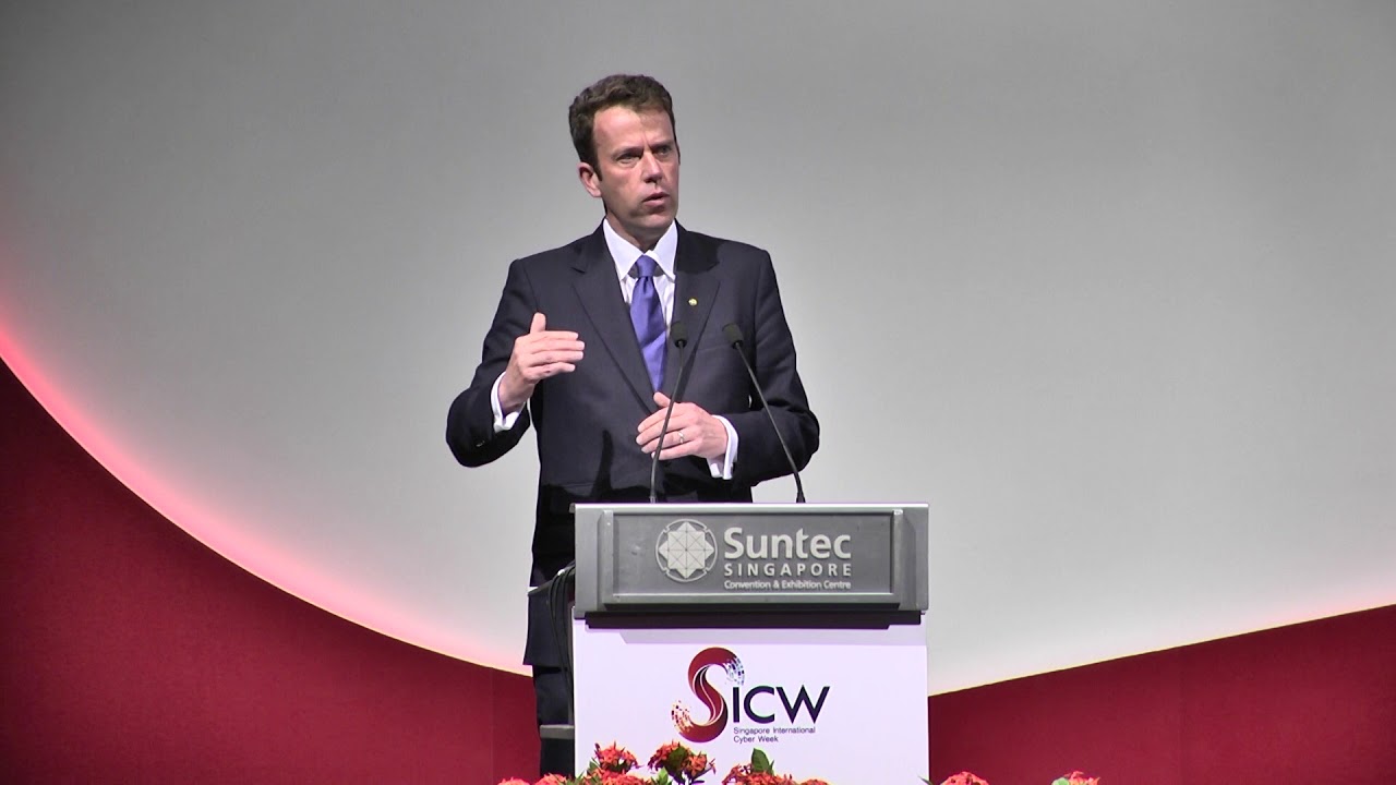 Singapore International Cyber Week 2017 Opening Plenary - Keynote by the Hon. Dan Tehan MP
