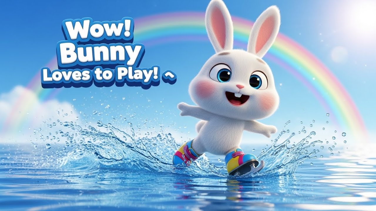 Hop Hop Hooray! 🐰 | Bunny Loves to Play