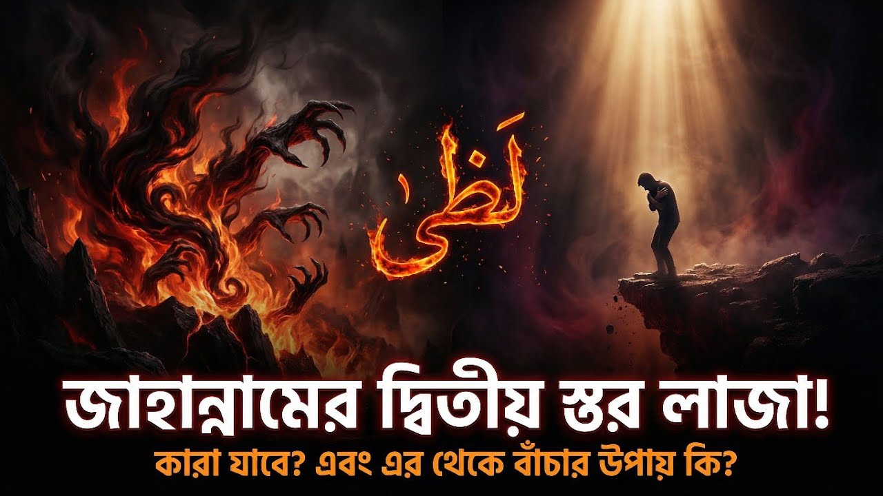 জাহান্নামের দ্বিতীয় স্তর লাজা কেমন? করা যাবে? এবং এর থেকে বাঁচার উপায় কি? শেষ যুগের ডাক
