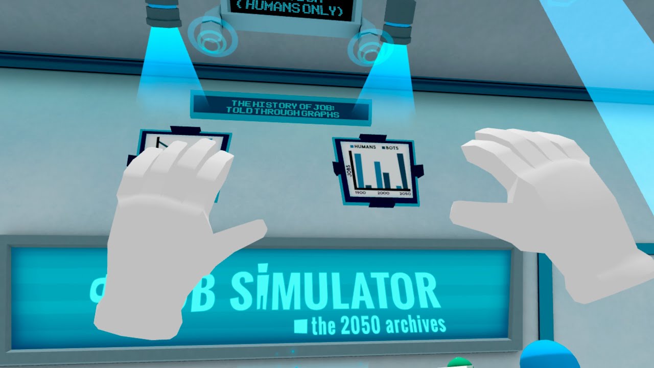 job simulator vr 1st vr gameplay (i tryd