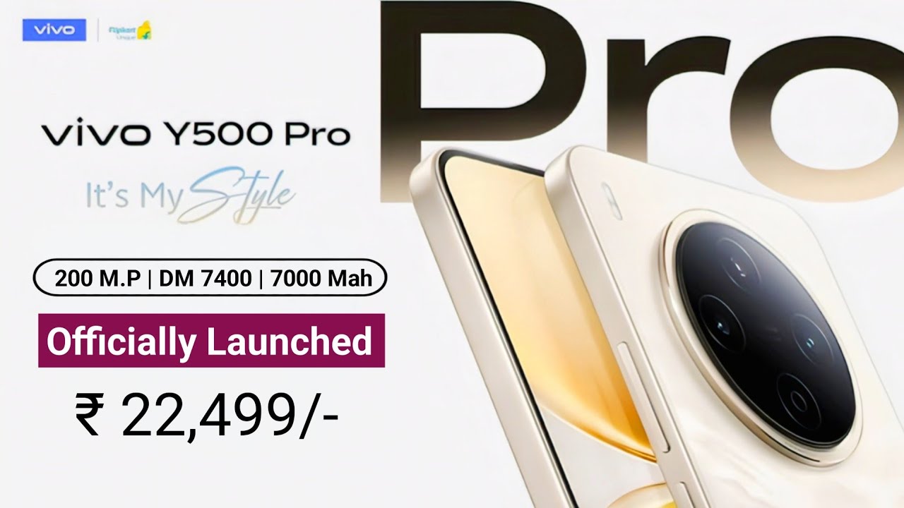 Vivo Y500 Pro 5G aka Vivo T5R Officially launched, Price, Camera, Processor, Features, Full Specs.