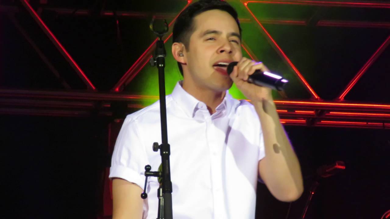 David Archuleta~Somewhere Only We Know(cover)~Rexburg~6-3-16