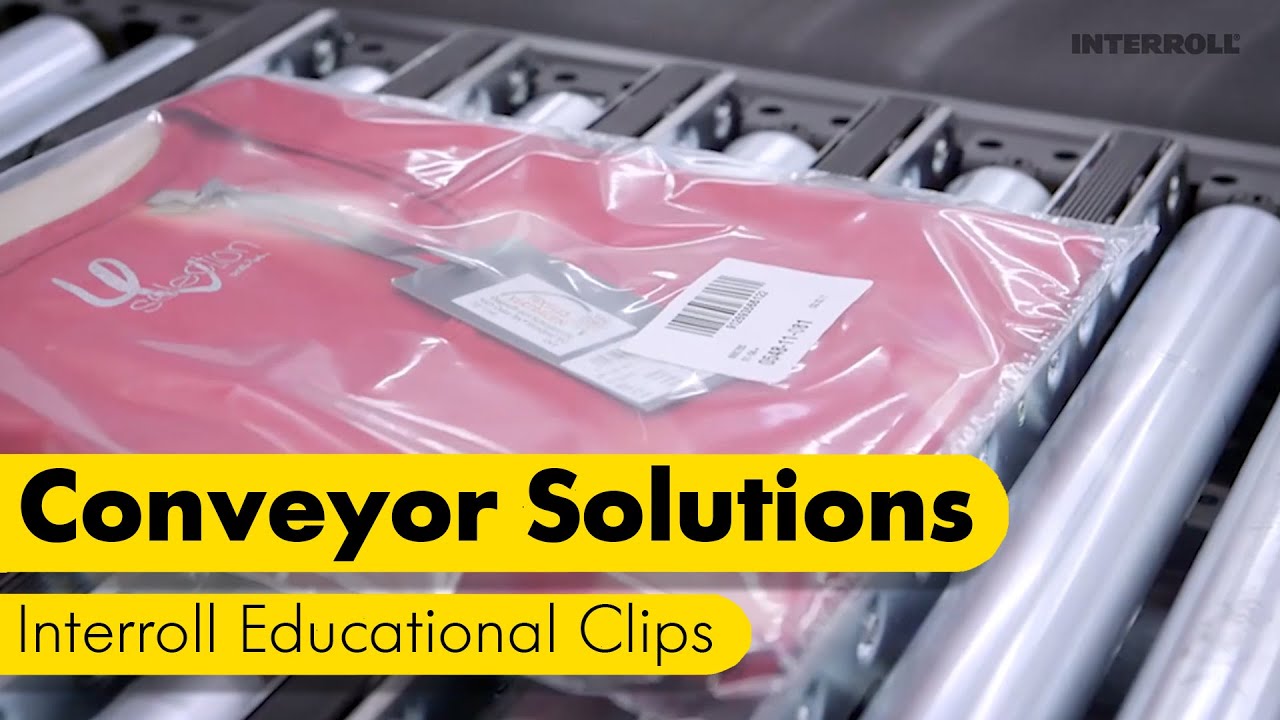 Interroll Educational Clip #07 - Conveyor Solutions For Every Application – Even Deep Freeze!
