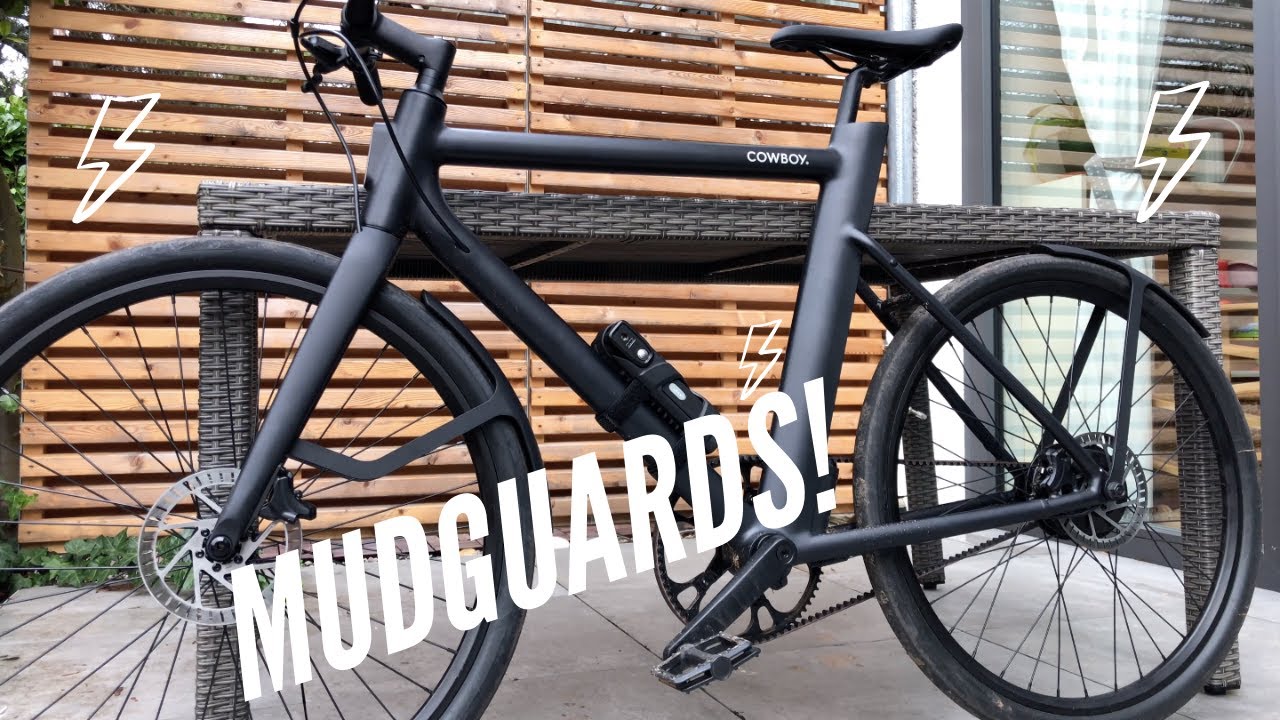 COWBOY Schutzbleche: Test & Montage der MUDGUARDS