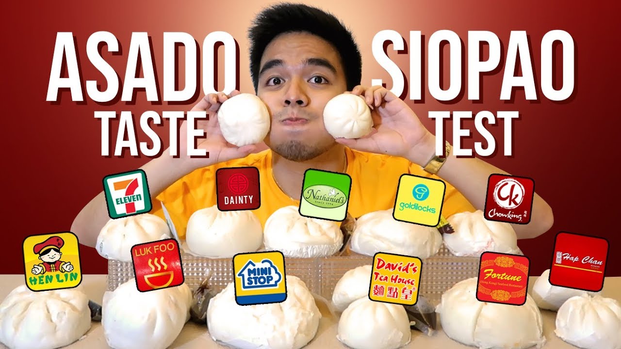 ASADO SIOPAO TASTE TEST | Red Diaz
