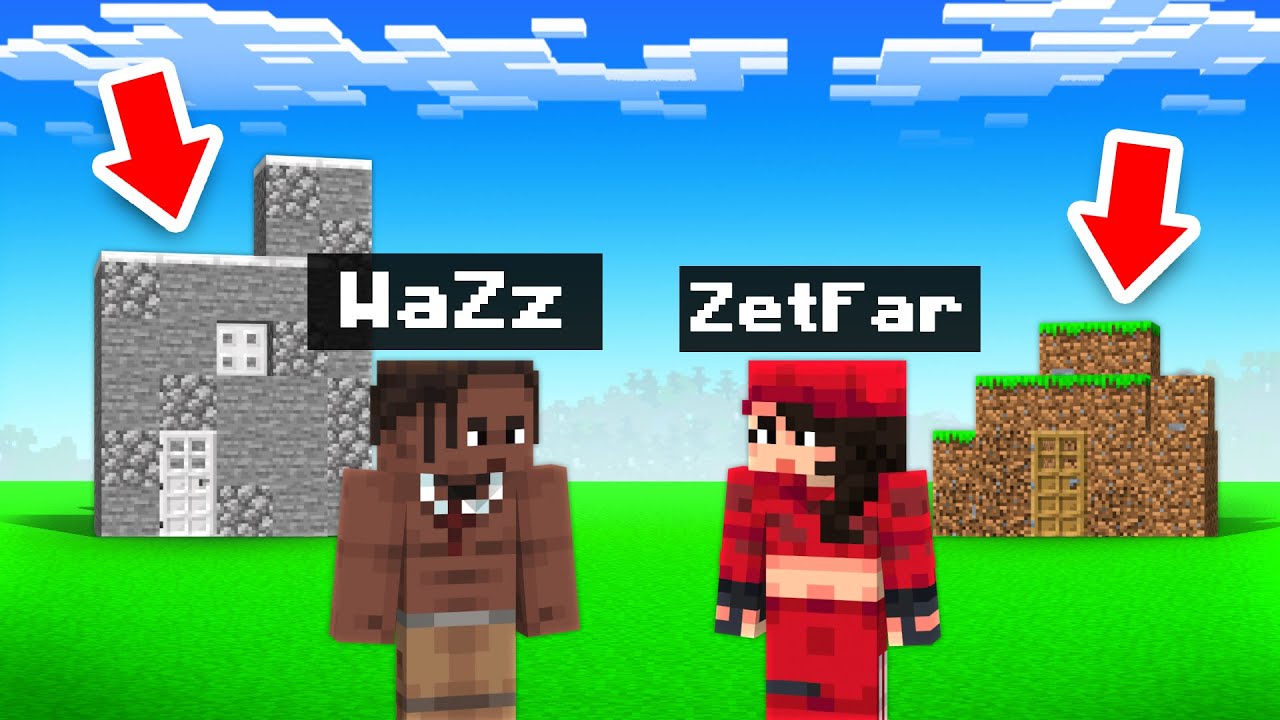CELUI QUI CONSTRUIT la MAISON la PLUS MOCHE a GAGNÉ ! 🤮 (Ft WaZz & Rico)