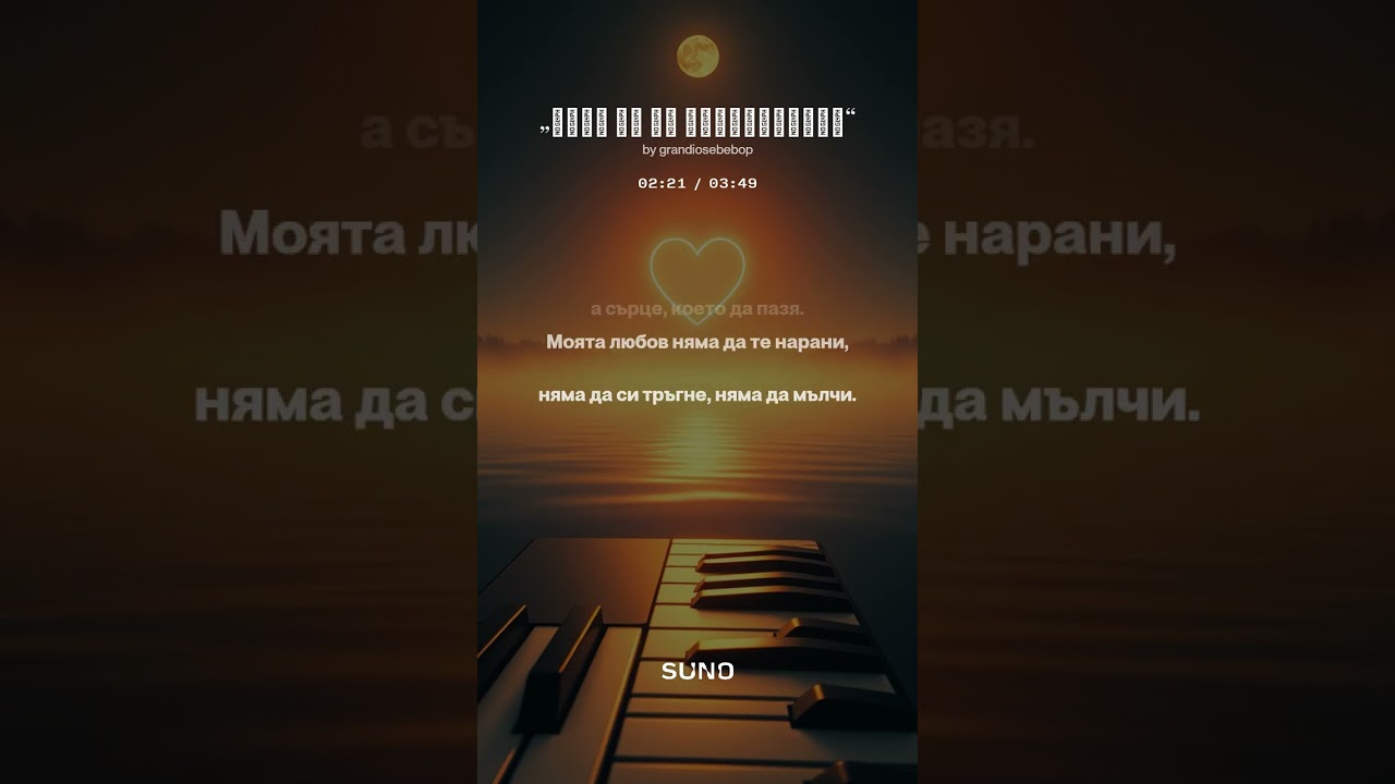 „Няма да те разочаровам“