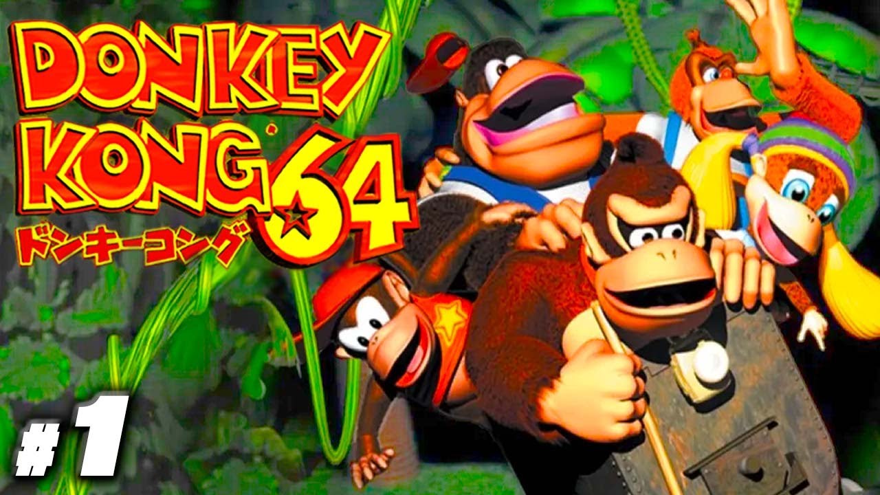 鬼畜でトラウマだらけの超名作『ドンキーコング64』 #1