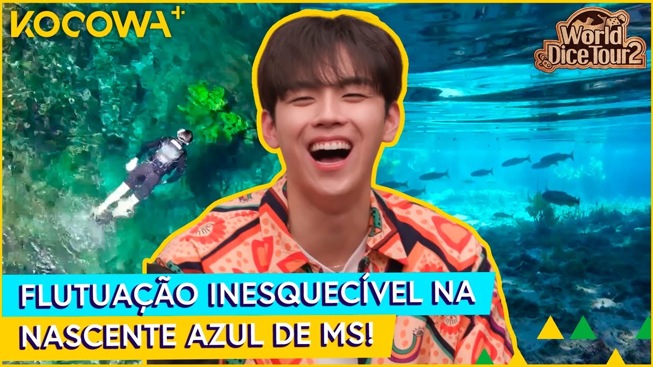 Flutuação com Do Hoon e Pani nas águas de Bonito | Volta ao Mundo com Dados 2 EP12 | KOCOWA+ [PT-BR]