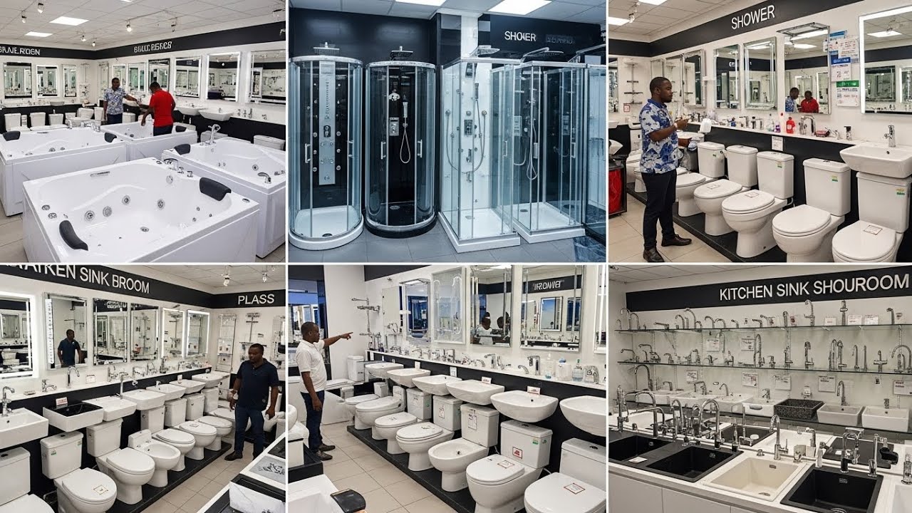 Real Price Of Jacuzzi, Shower Rooms, Shower Head, Mirrors, Taps, Water Closets In Lagos State.