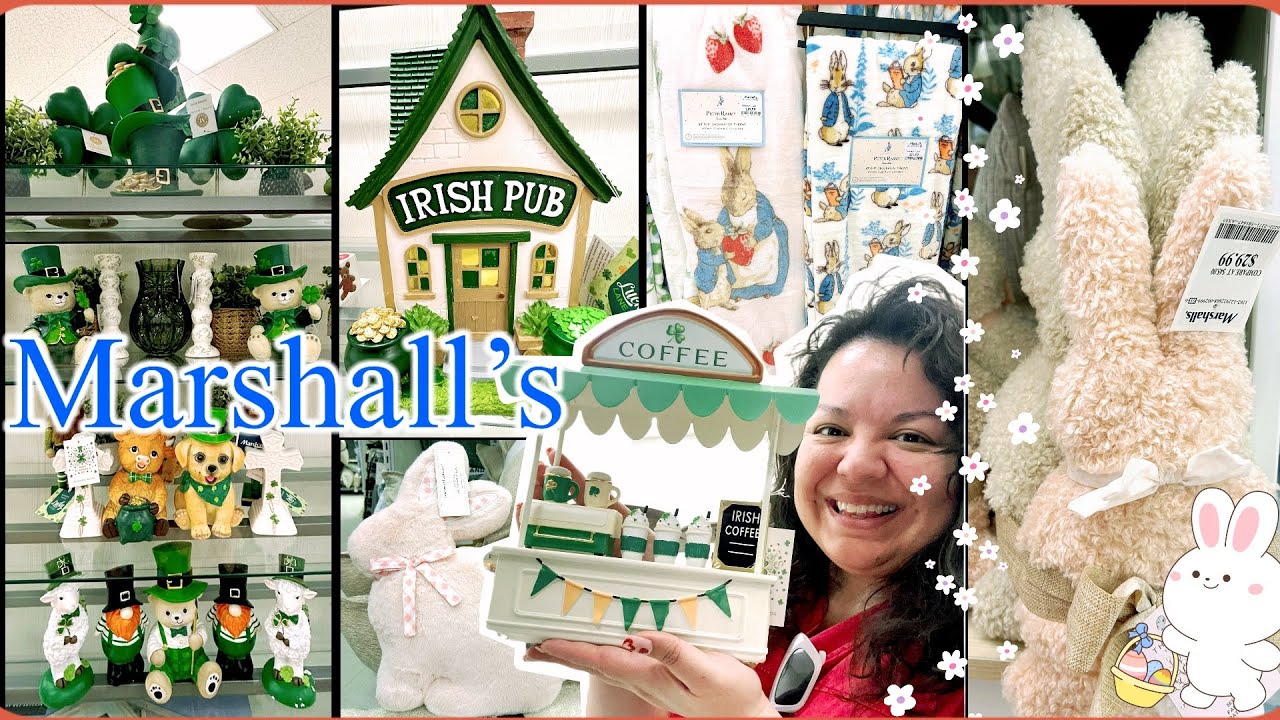🍀Счастливый джекпот в честь Дня Святого Патрика в Marshall’s! Пасхальная весна и другие потрясающ...
