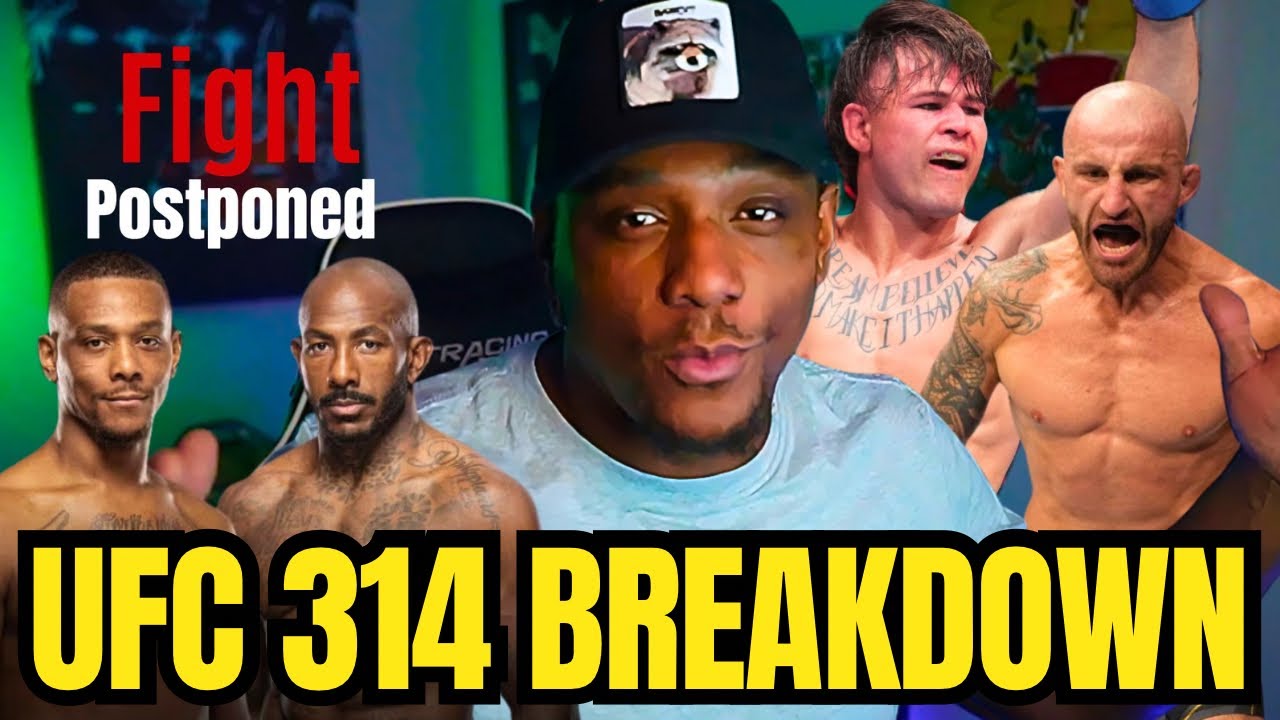 UFC 314 Breakdown. Jamahal also details his injury and fight postponement vs Rountree