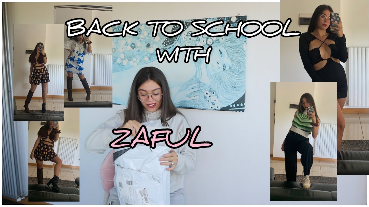 MEGA TRY ON HAUL ZAFUL-  Back To School 2021 *Codice Sconto*😍|AM #ZAFULfashion#top #shorts #ZAFULtop