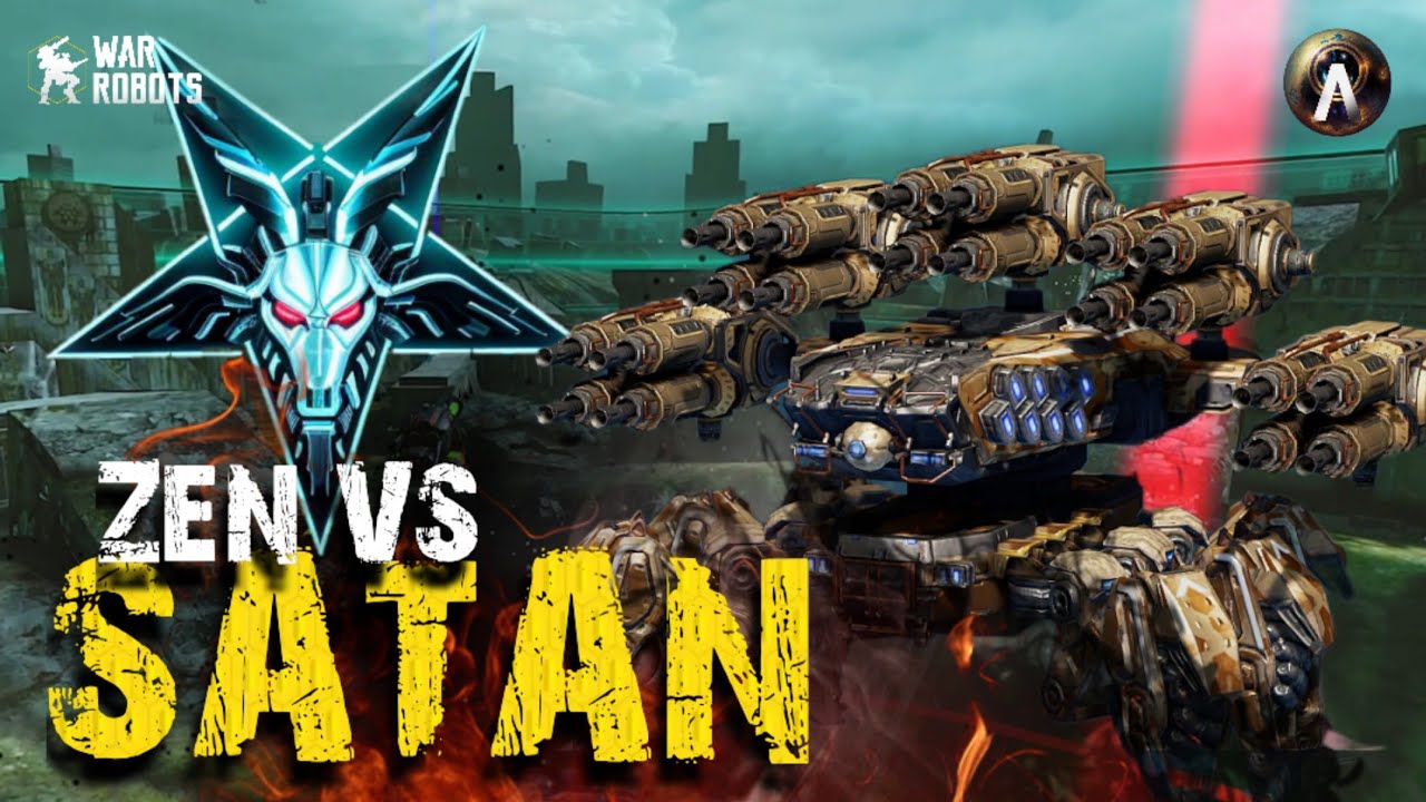 SATAN vs ZEN Batallas De Clanes #warrobots