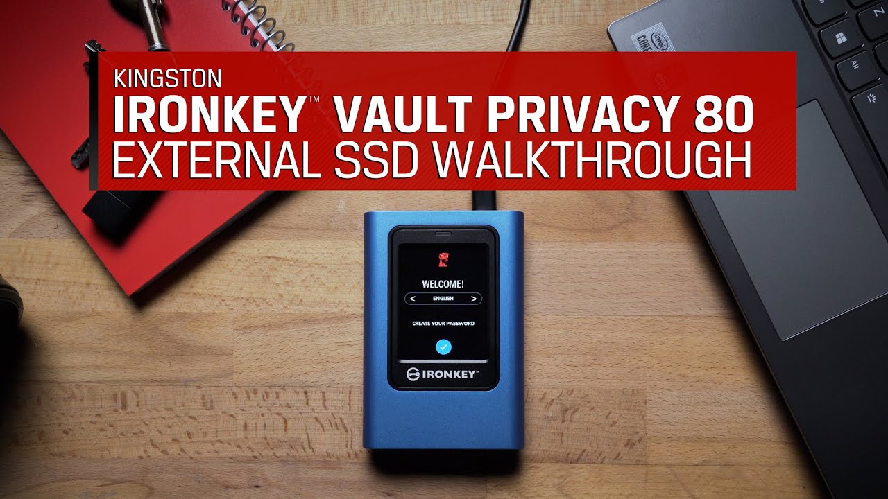Обзор функций внешнего SSD IronKey&trade; Vault Privacy 80