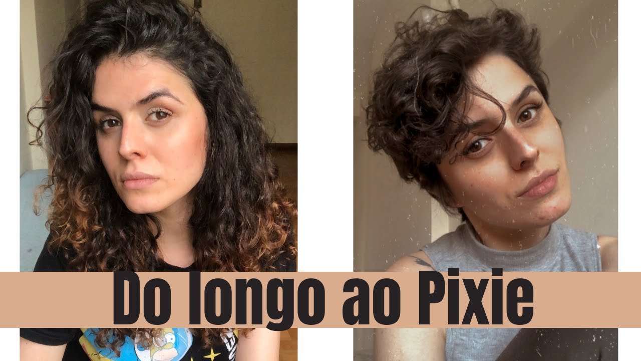 Do Longo ao Pixie - Cabelo cacheado 2c/3a