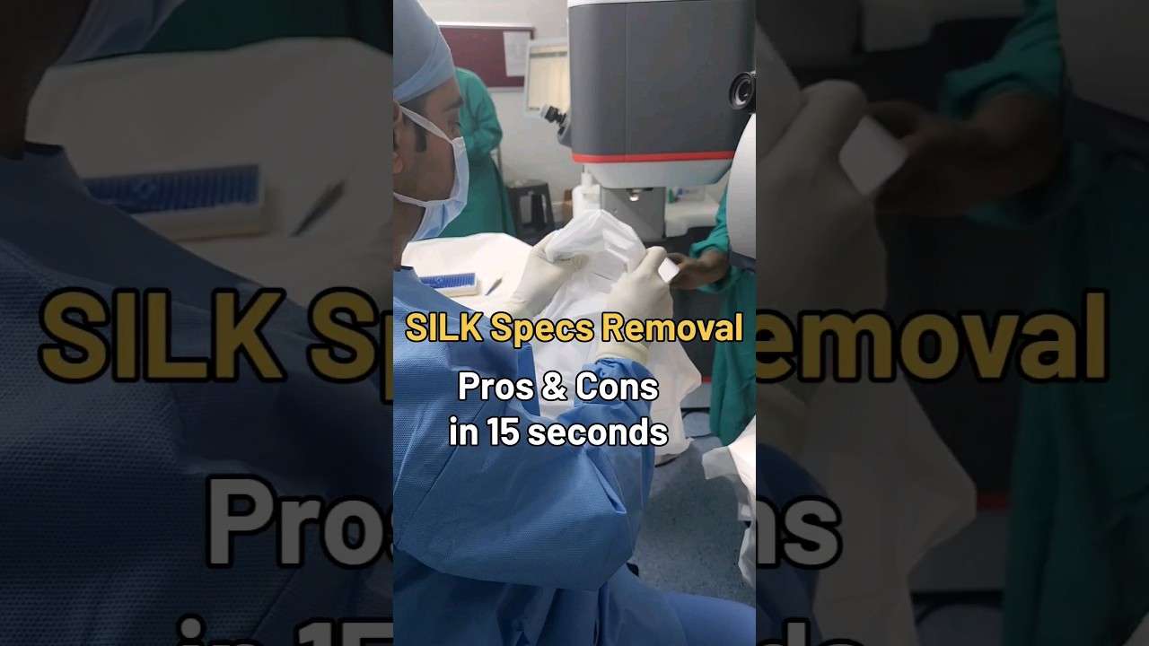 SILK specs removal Pros & Cons #silkprocedure #specsremoval #lasik