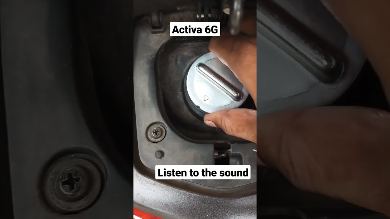 Honda Activa 6G new problem. Petrol tank air lock #shorts