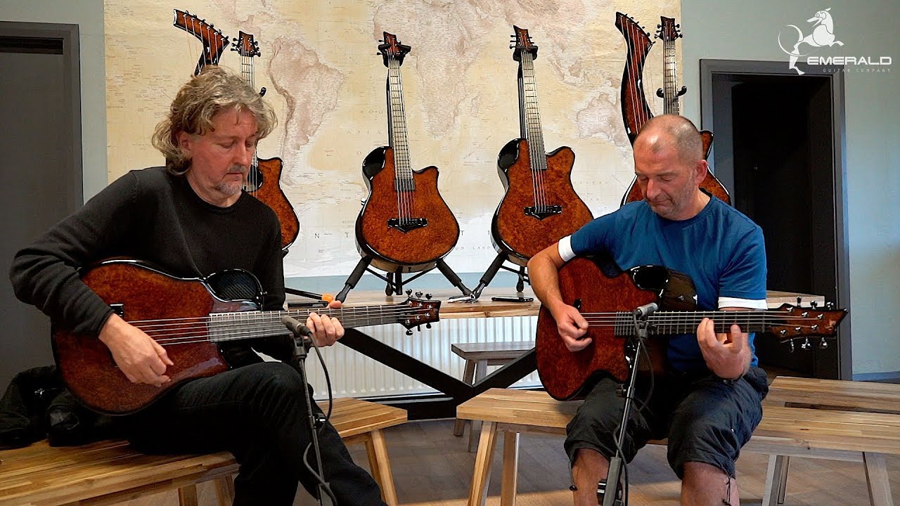 Emerald Guitars when Mick McCarney and Mike Galvin called in for a quick improv 1 - Oct 2019