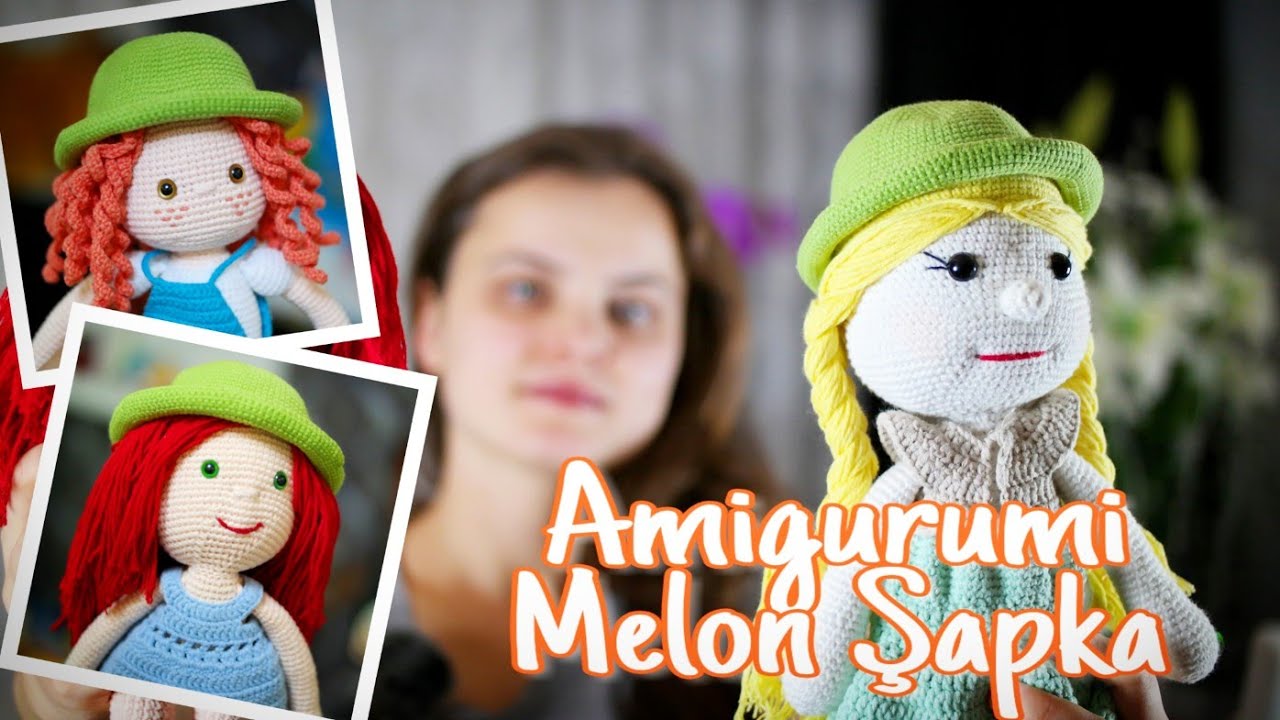 &Ouml;rg&uuml; Bebek Şapka Yapımı / Amigurumi Doll Hat #ayseilediy