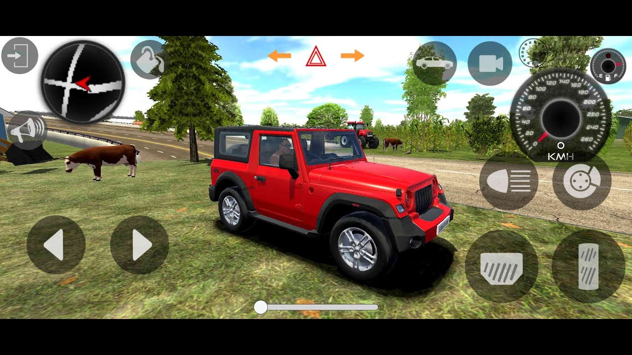 🔴 Indian Car Simulator 3D Gameplay | Real Indian Roads 🚦 Crazy Driving Fun 😱 #shorts