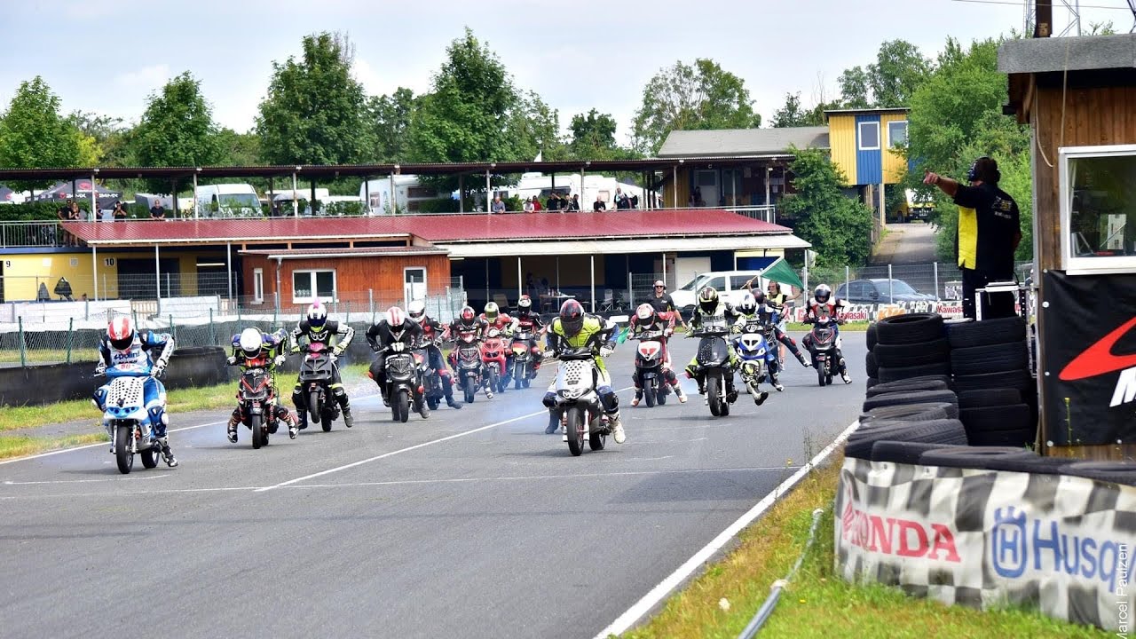 Gilera Runner HK Racing 70 - Harzring European Scooter Trophy 2021 Klasse Expert Rennen 1