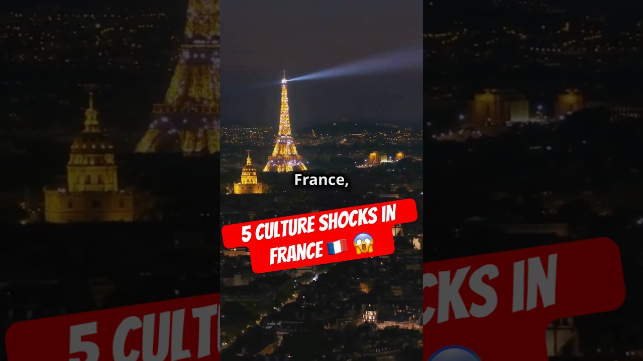 5 Culture Shocks in France That Will Surprise You! 🇫🇷😲