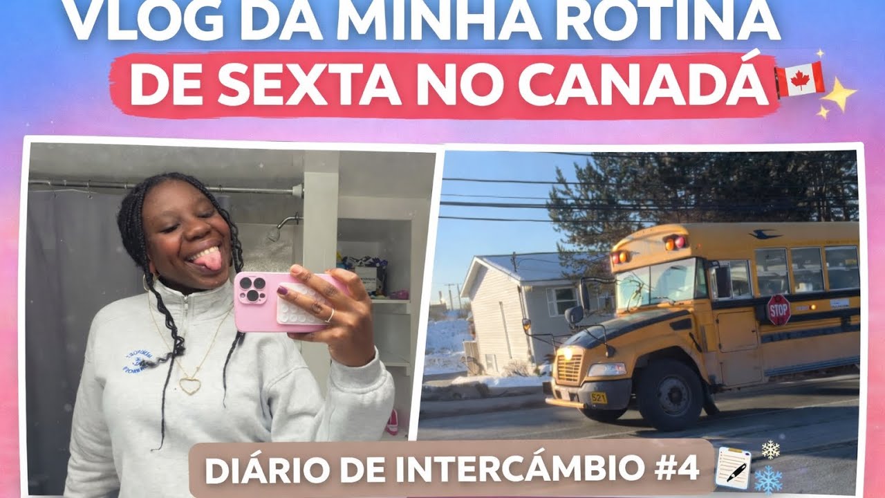Uma Sexta Diferente no Canadá 🇨🇦 | Vlog de Rotina | Diário de Intercâmbio #4