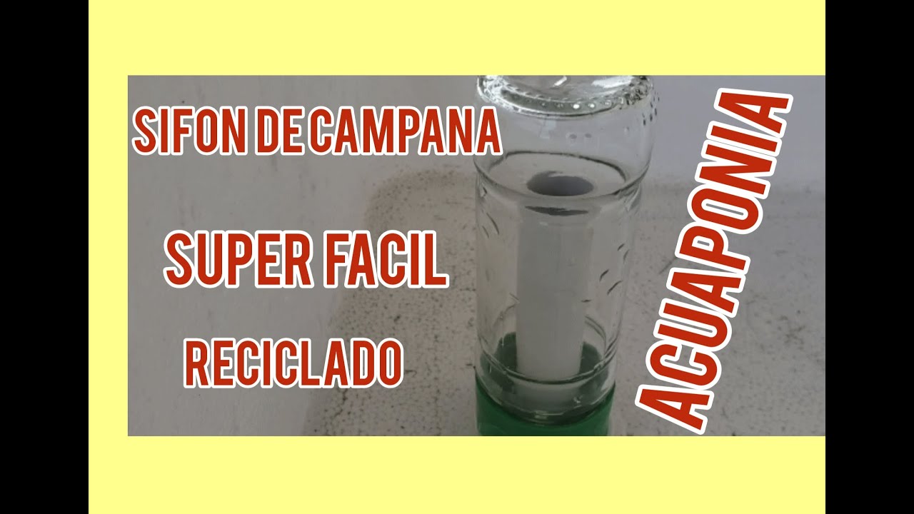 ✅ Sifon de campana muy facil y económicos