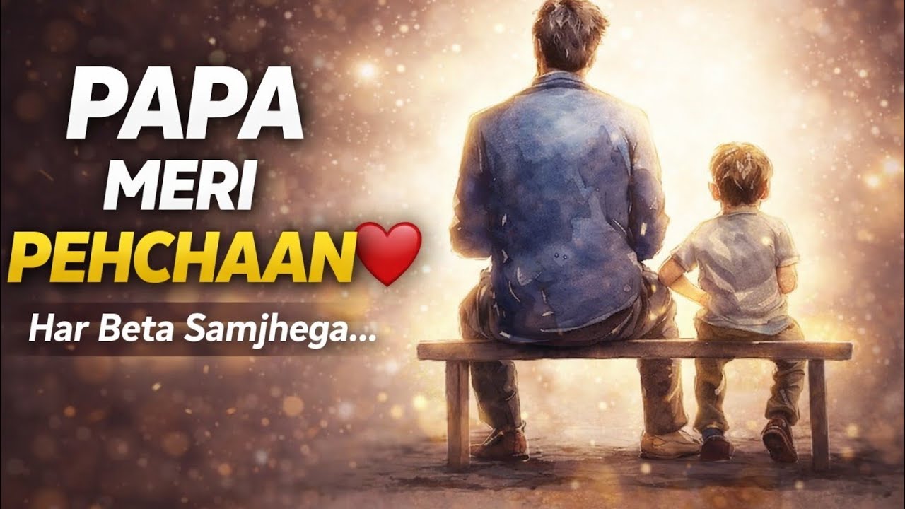Papa Meri Pehchaan ❤️ | Emotional Father Son Story | Heart Touching Video