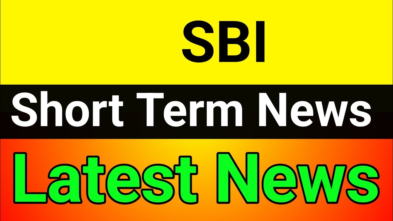 SBI share latest news🪀 sbi share latest news today🚀 sbi share