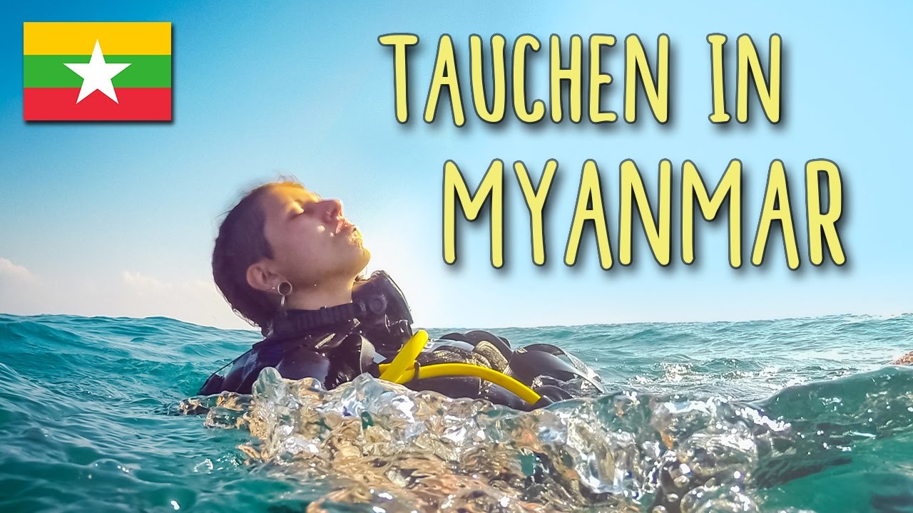 Tauchen in Myanmar! | Ngwe Saung Beach, Südostasien Vlog #09