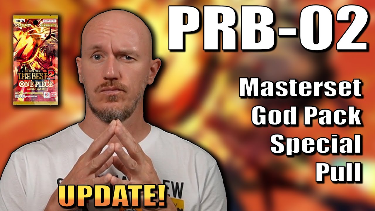 PRB-02: Masterset, Alternative Art, God Pack, Special e Pull! One Piece Card Game