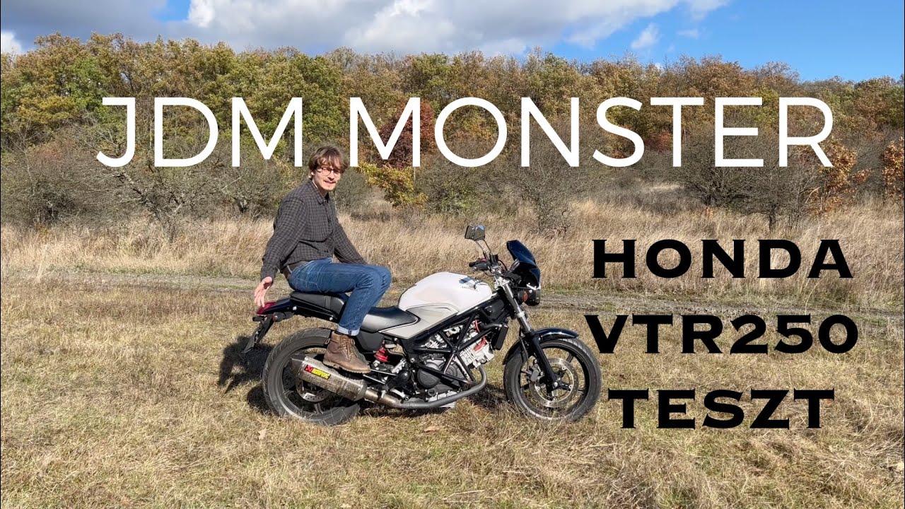 A JAPÁN DUCATI MONSTER - Honda VTR250 teszt