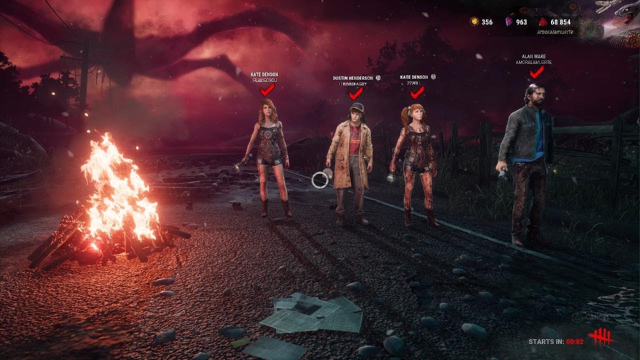 Dead by Daylight allen wake vs nurse