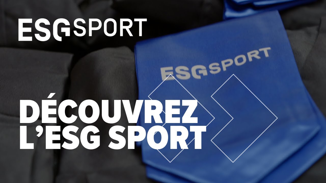 Découvrez l'ESG Sport
