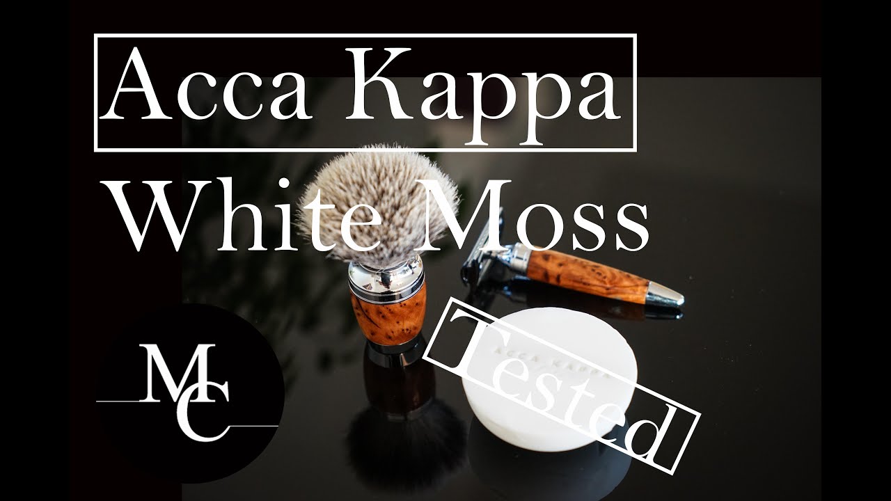Best shaving soap - Acca Kappa white moss review