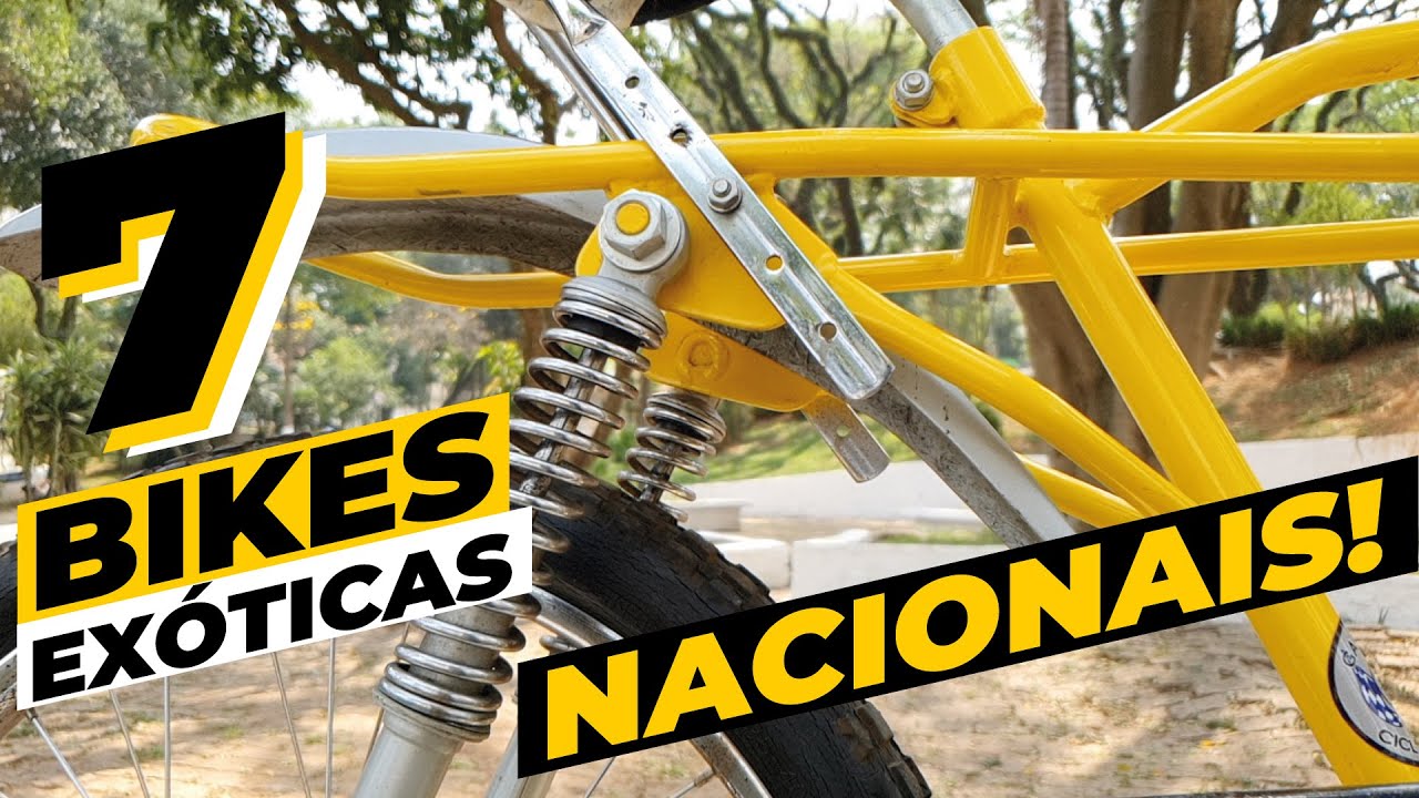 7 bikes exóticas produzidas no Brasil. Pedaleria