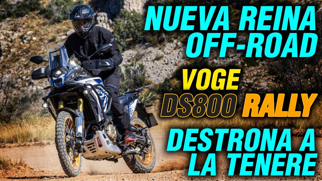 La TRAIL que DESAFÍA a la TÉNÉRÉ: Voge DS800x Rally