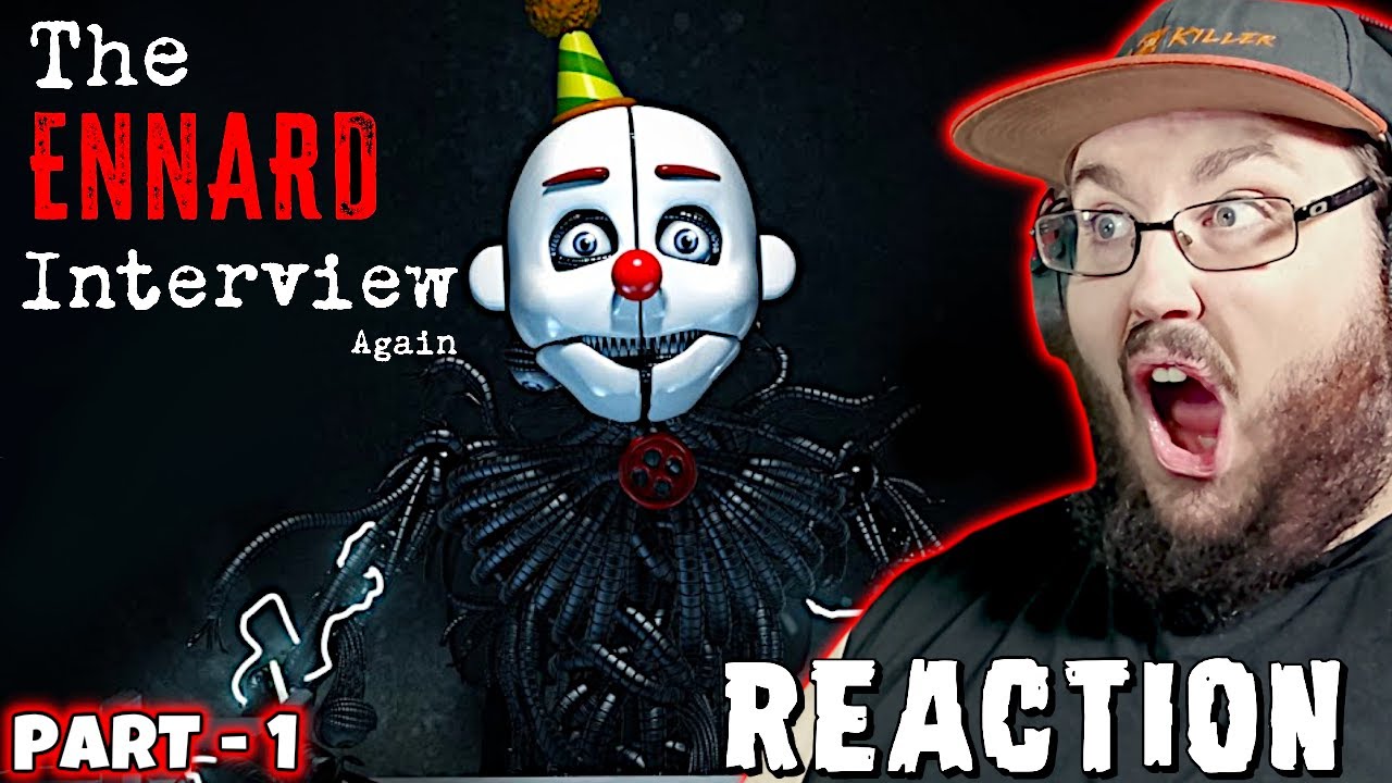 [FNAF-SFM] An Interview with Ennard: Again (1/2) Fan Animation By j-gems #FNAF REACTION!!!