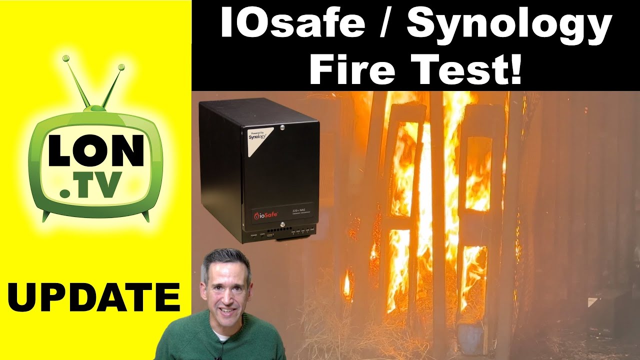 Let's Burn a Fireproof ioSafe Synology NAS !