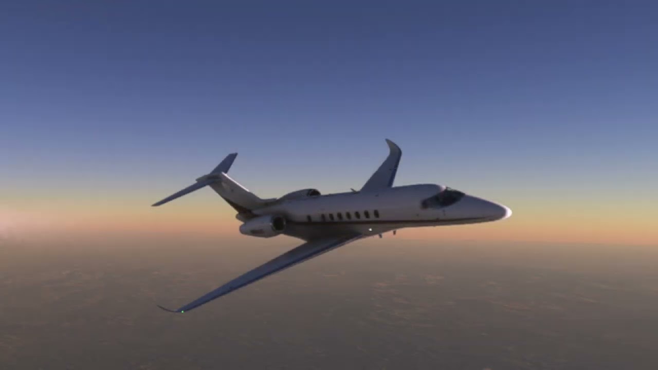 Citation Longitude - Learsim bizjet project