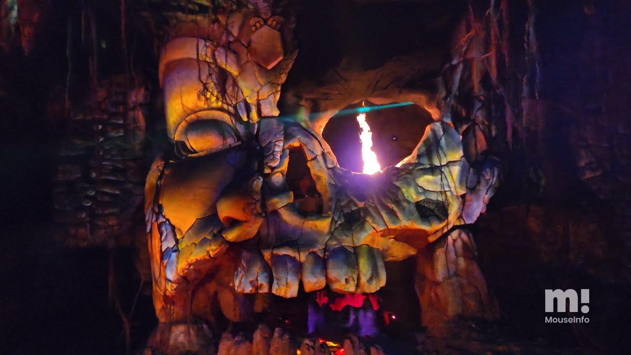 FULL POV: Ride-thru new Indiana Jones Adventure with updated effects, Disneyland (03-18-23)