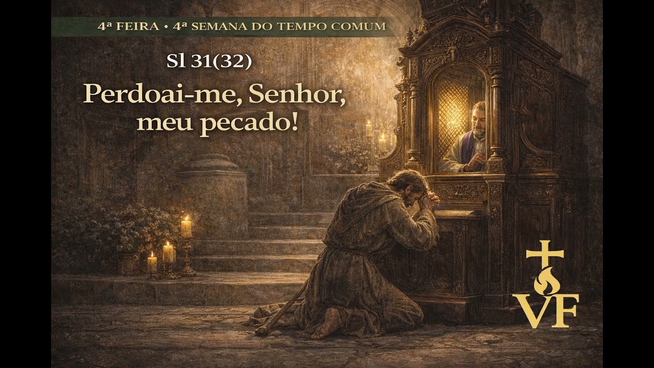 Salmo Responsorial (Sl 31/32) | Perdoai-me, Senhor, meu pecado! | Liturgia Diária